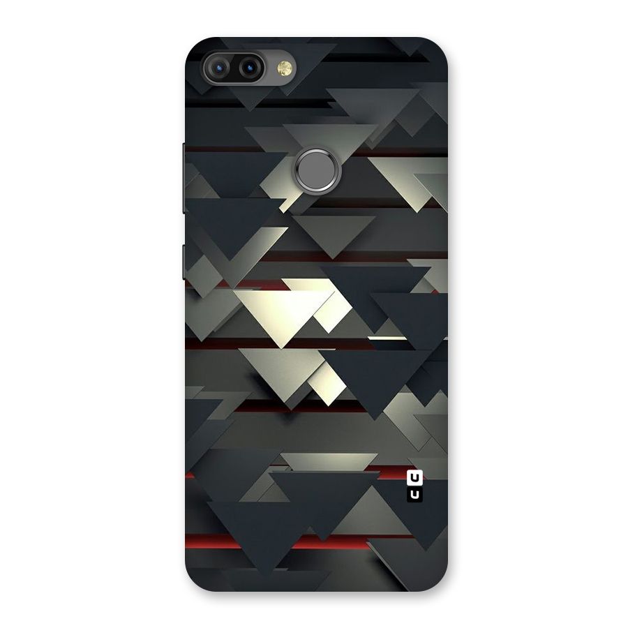 Classic Triangles Design Back Case for Infinix Hot 6 Pro