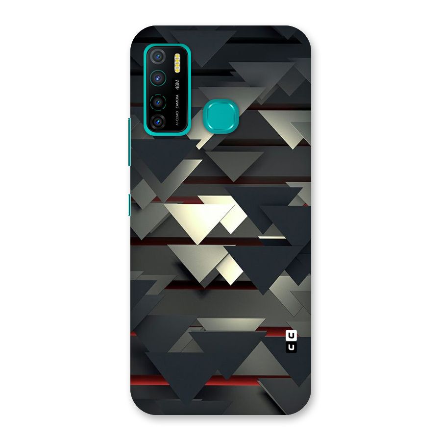Classic Triangles Design Back Case for Infinix Hot 9 Pro