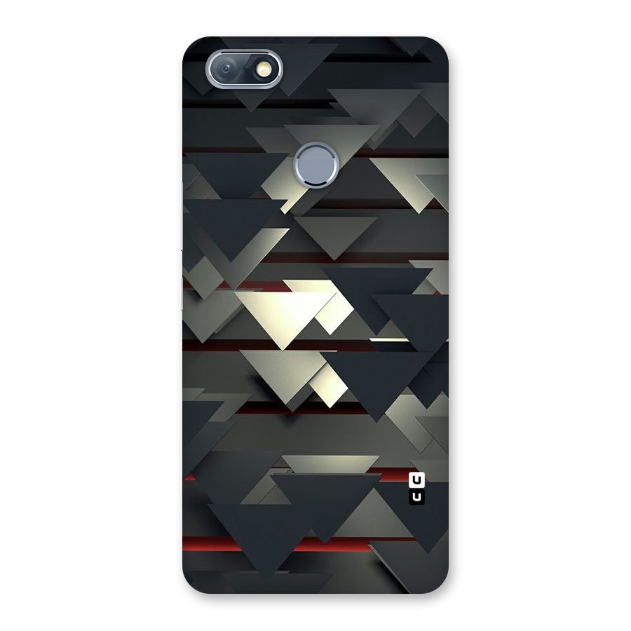 Classic Triangles Design Back Case for Infinix Note 5