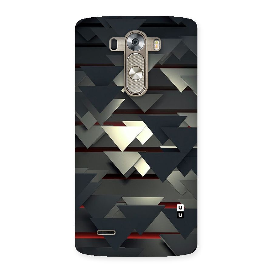 Classic Triangles Design Back Case for LG G3