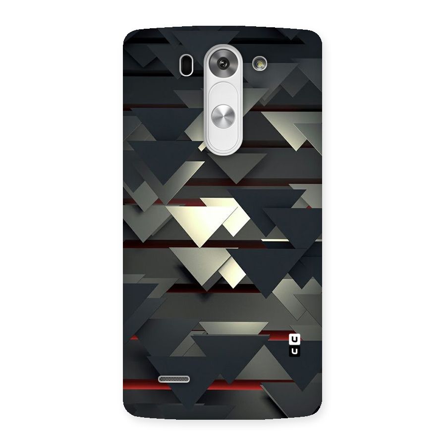 Classic Triangles Design Back Case for LG G3 Mini