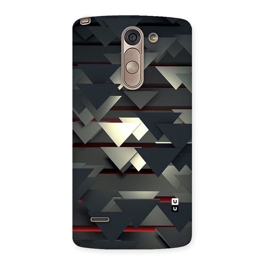 Classic Triangles Design Back Case for LG G3 Stylus