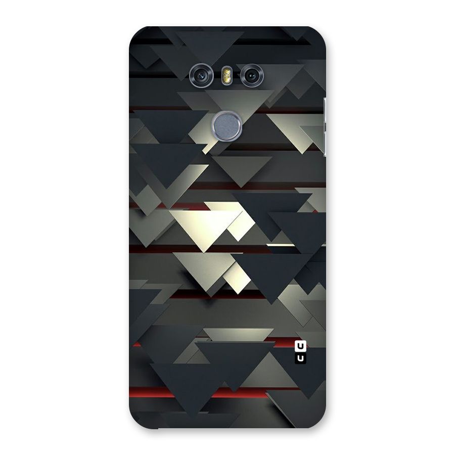 Classic Triangles Design Back Case for LG G6