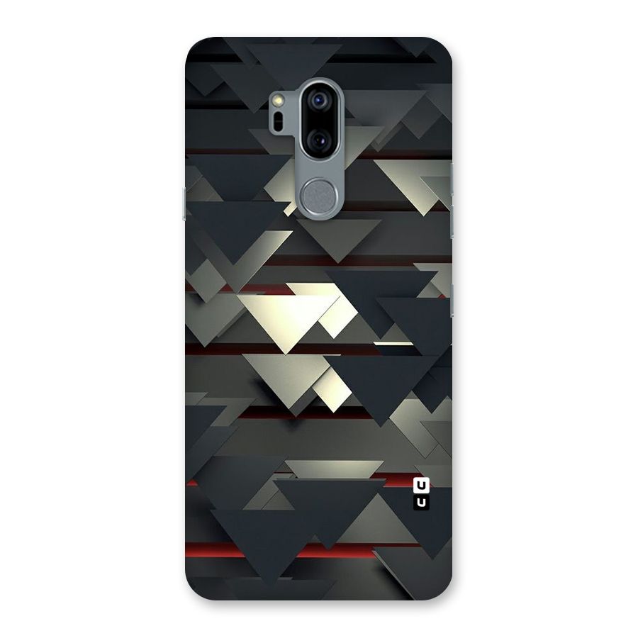 Classic Triangles Design Back Case for LG G7