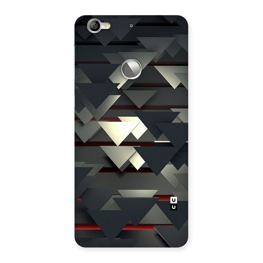 Classic Triangles Design Back Case for LeTV Le 1s