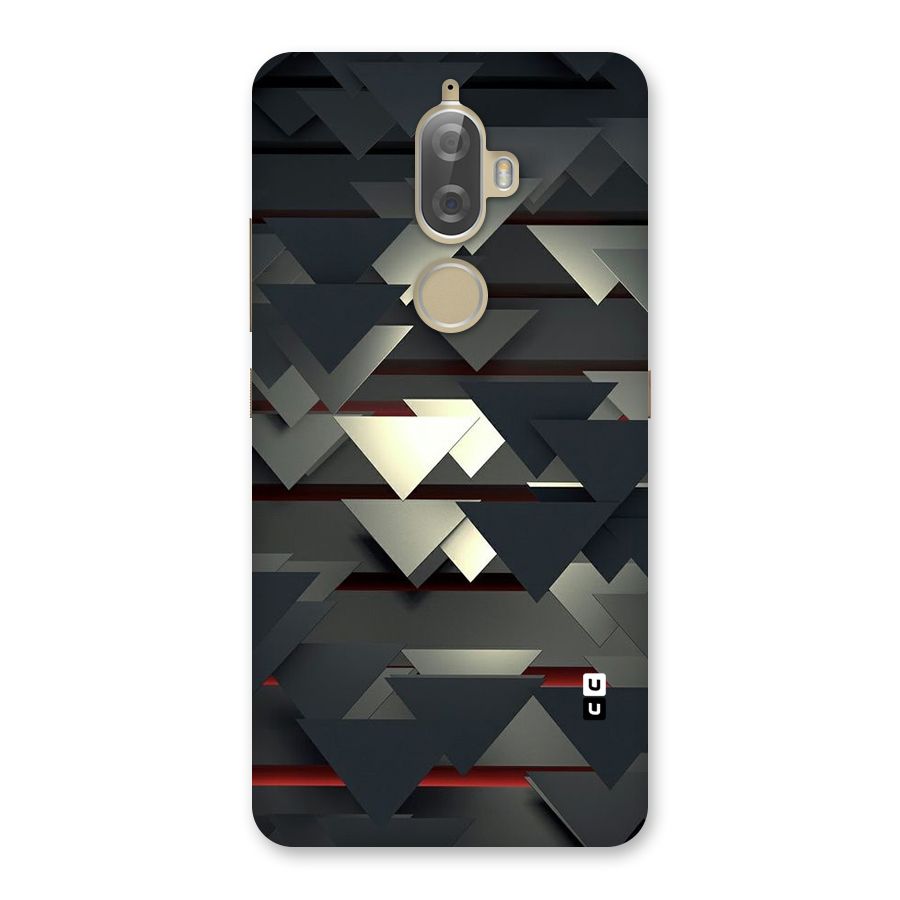 Classic Triangles Design Back Case for Lenovo K8 Plus