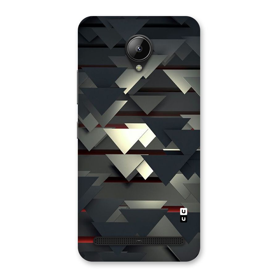 Classic Triangles Design Back Case for Lenovo C2