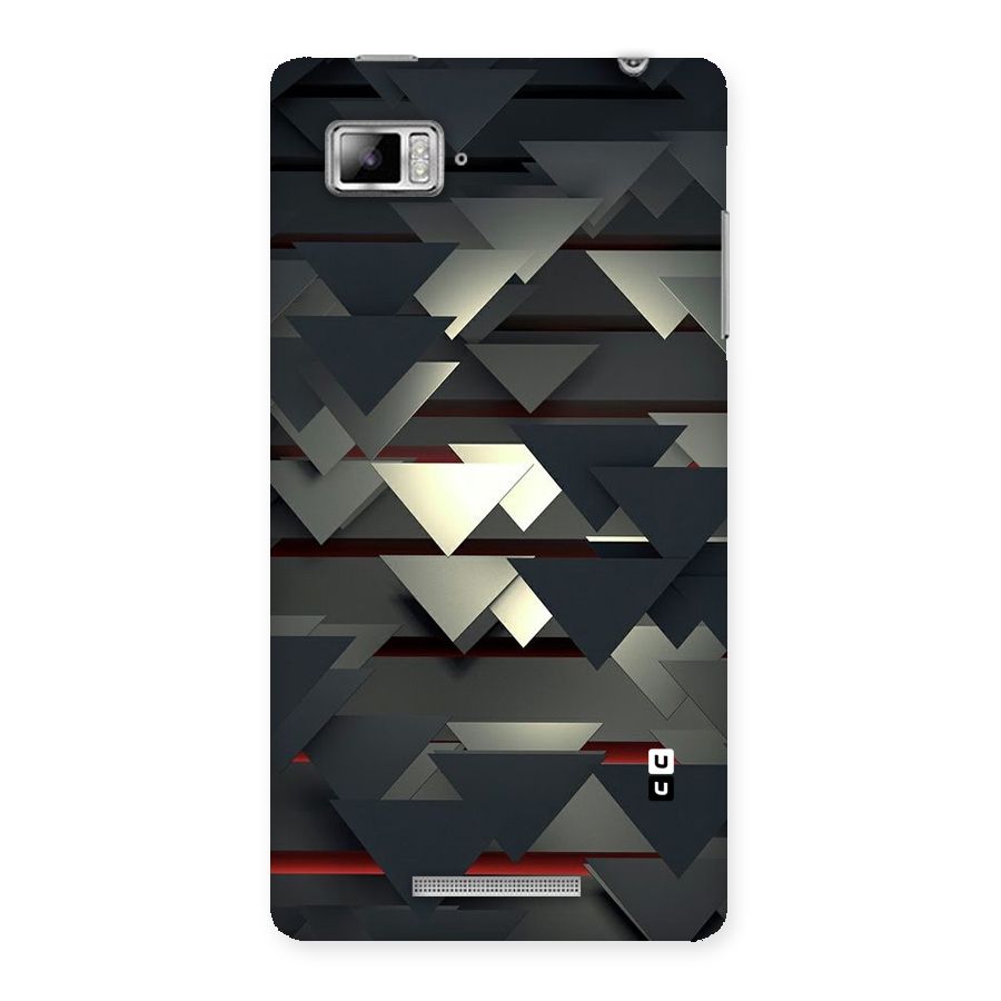 Classic Triangles Design Back Case for Lenovo Vibe Z K910