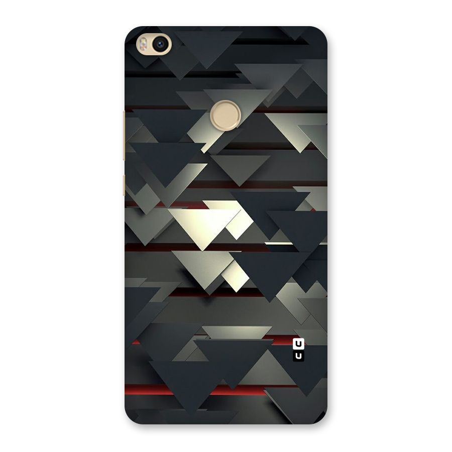 Classic Triangles Design Back Case for Mi Max 2