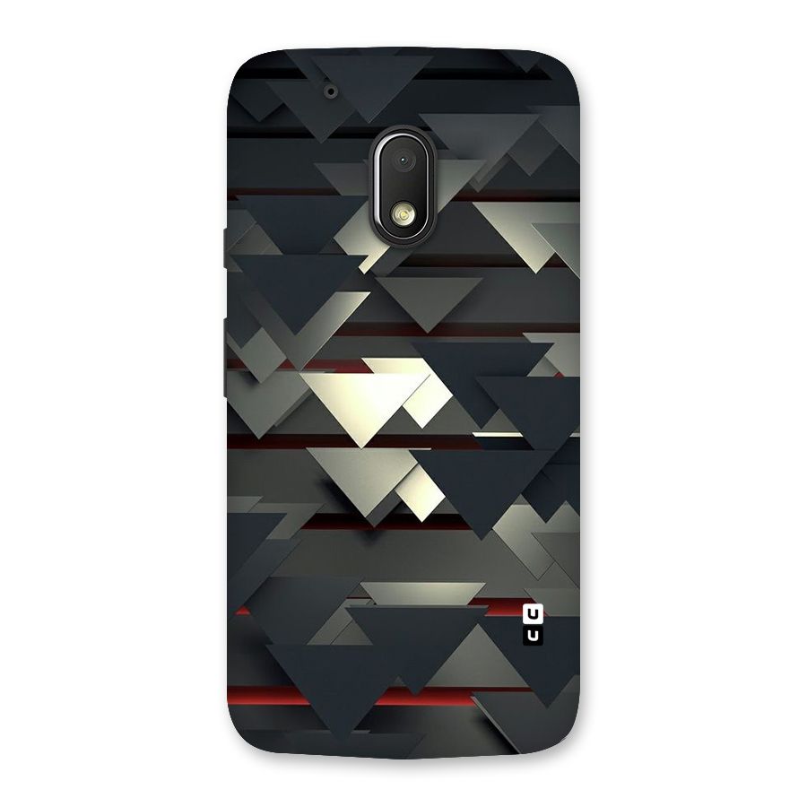 Classic Triangles Design Back Case for Moto G4 Play