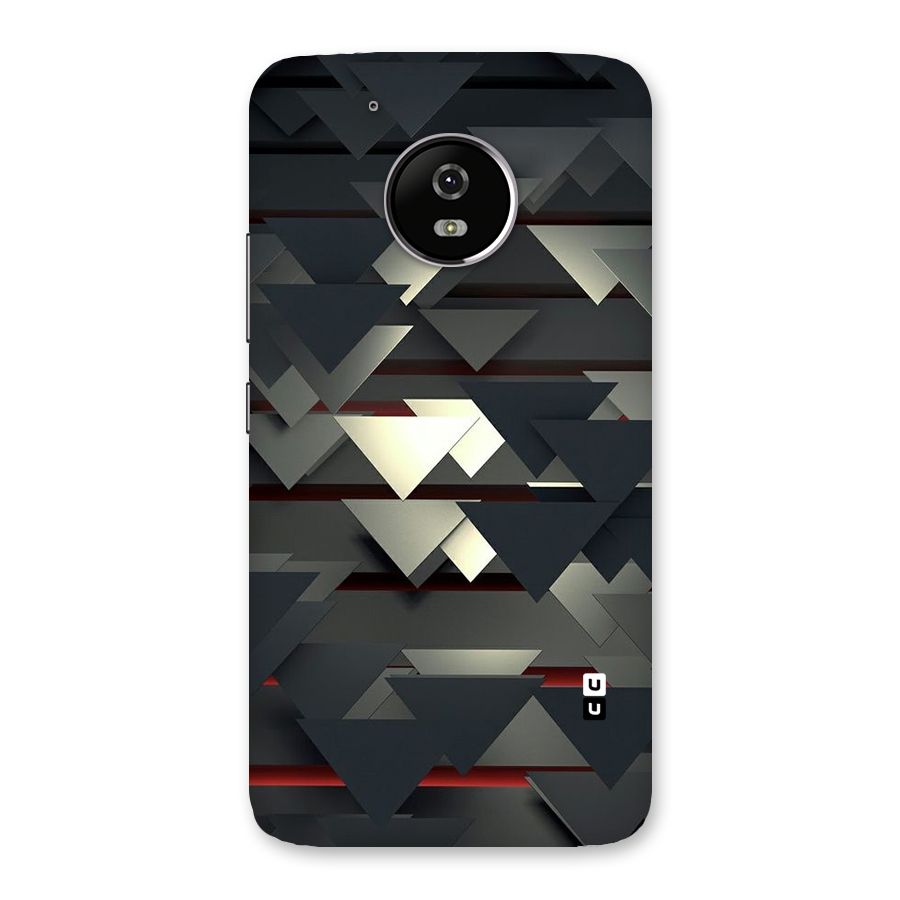 Classic Triangles Design Back Case for Moto G5