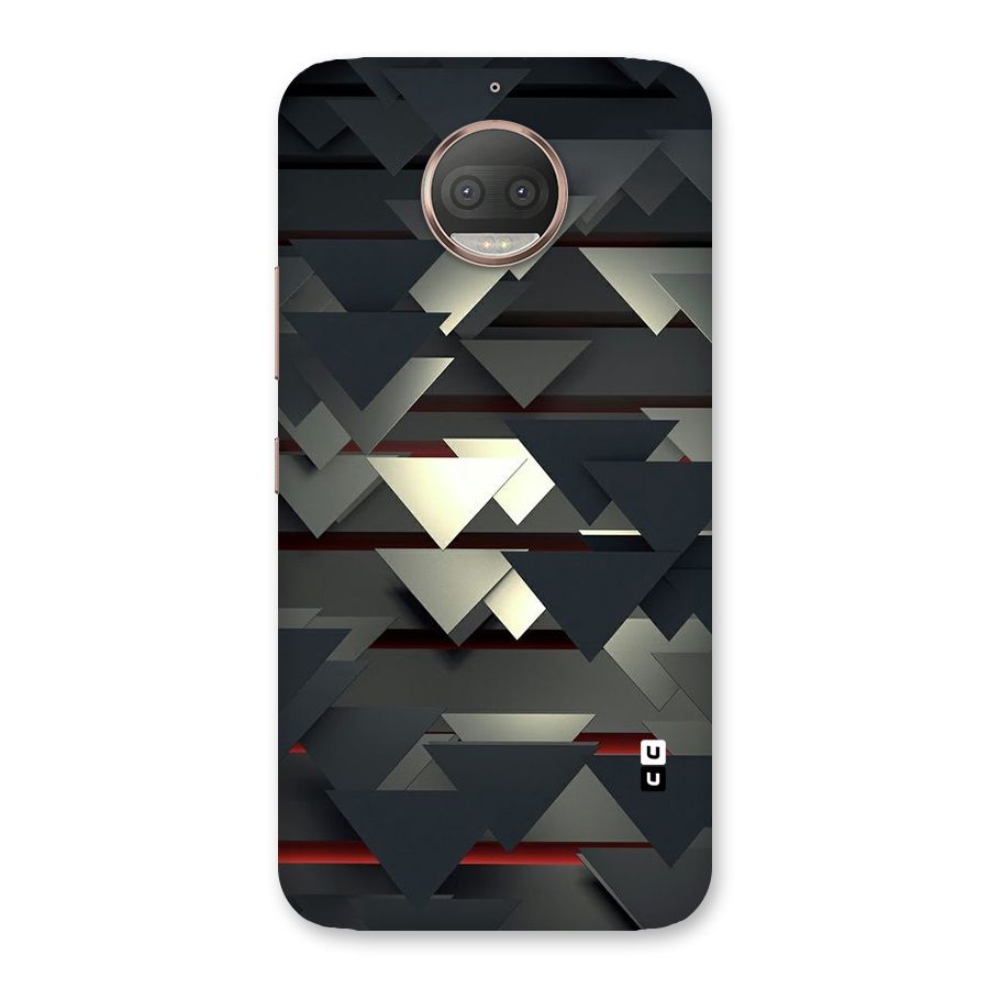 Classic Triangles Design Back Case for Moto G5s Plus