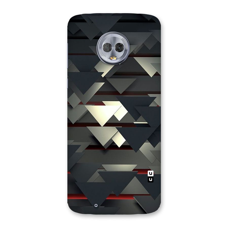 Classic Triangles Design Back Case for Moto G6