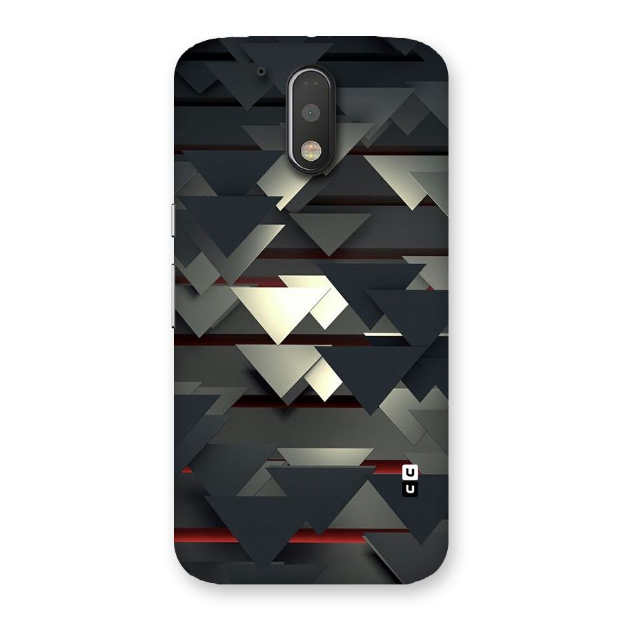Classic Triangles Design Back Case for Motorola Moto G4