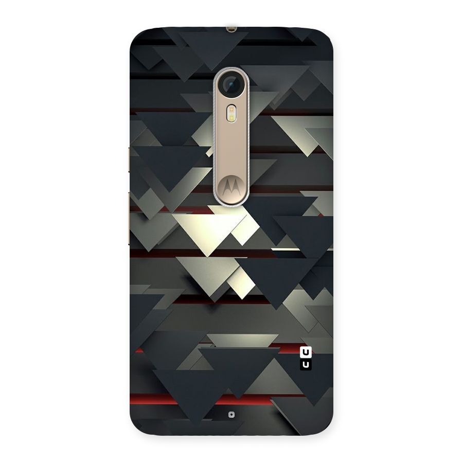 Classic Triangles Design Back Case for Motorola Moto X Style