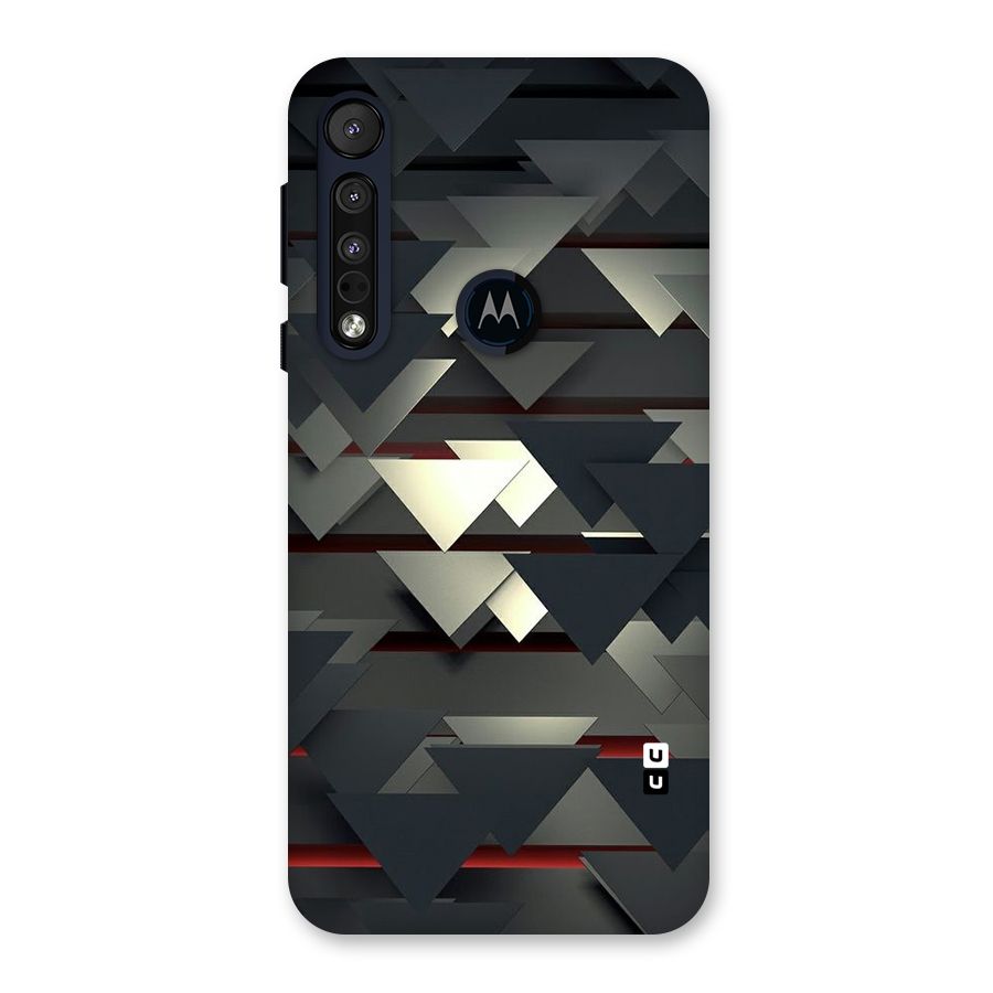 Classic Triangles Design Back Case for Motorola One Macro