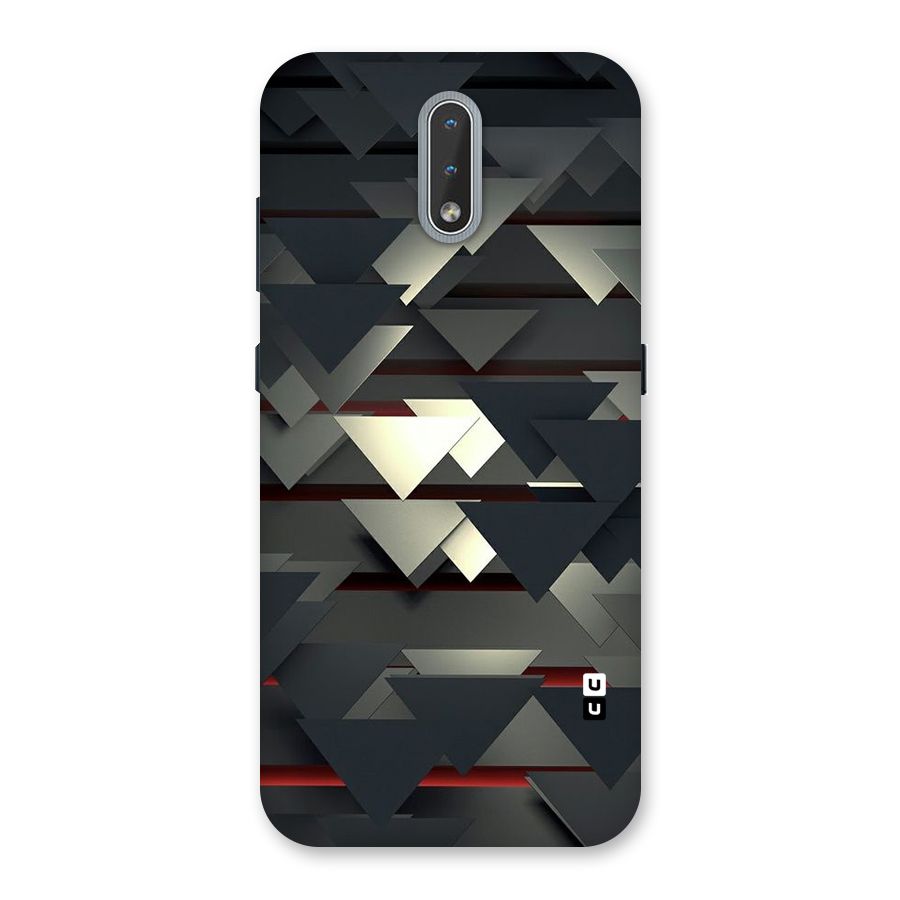 Classic Triangles Design Back Case for Nokia 2.3