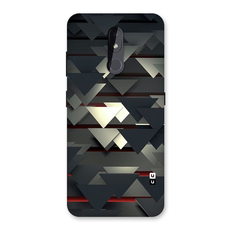 Classic Triangles Design Back Case for Nokia 3.2