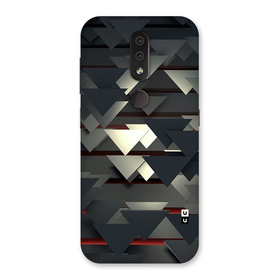 Classic Triangles Design Back Case for Nokia 4.2