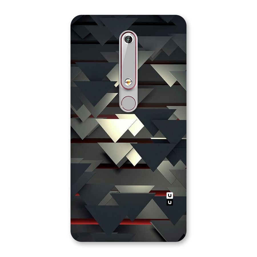 Classic Triangles Design Back Case for Nokia 6.1