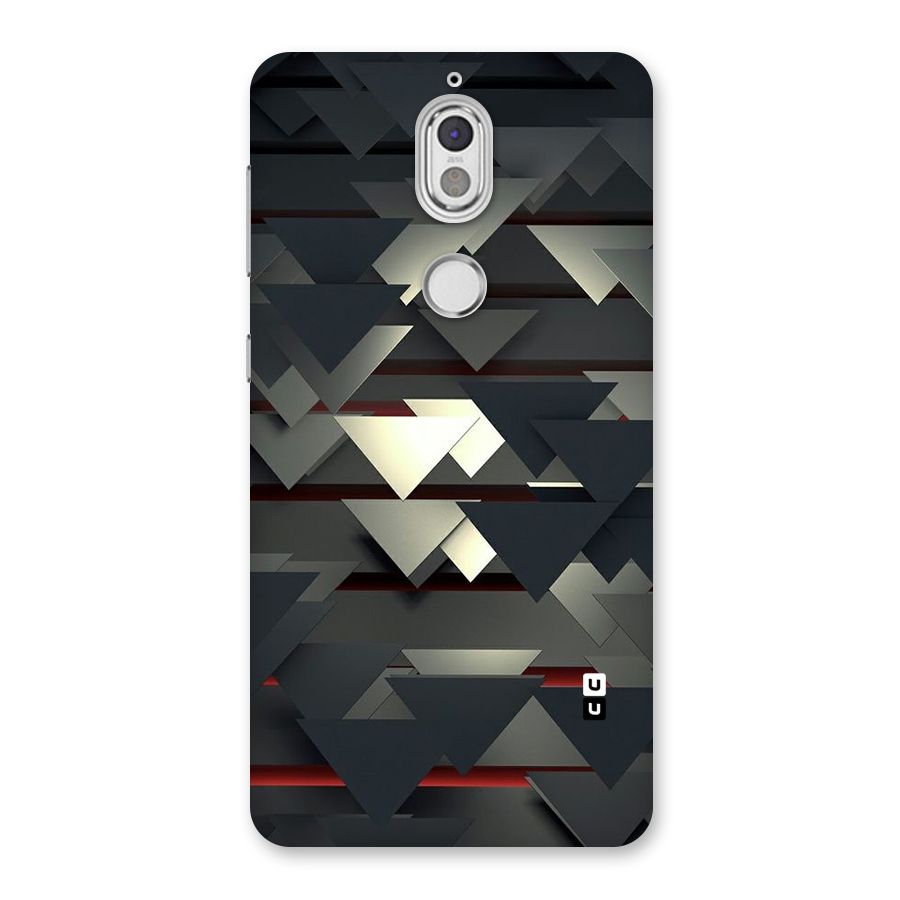 Classic Triangles Design Back Case for Nokia 7