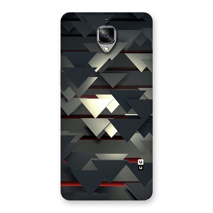Classic Triangles Design Back Case for OnePlus 3