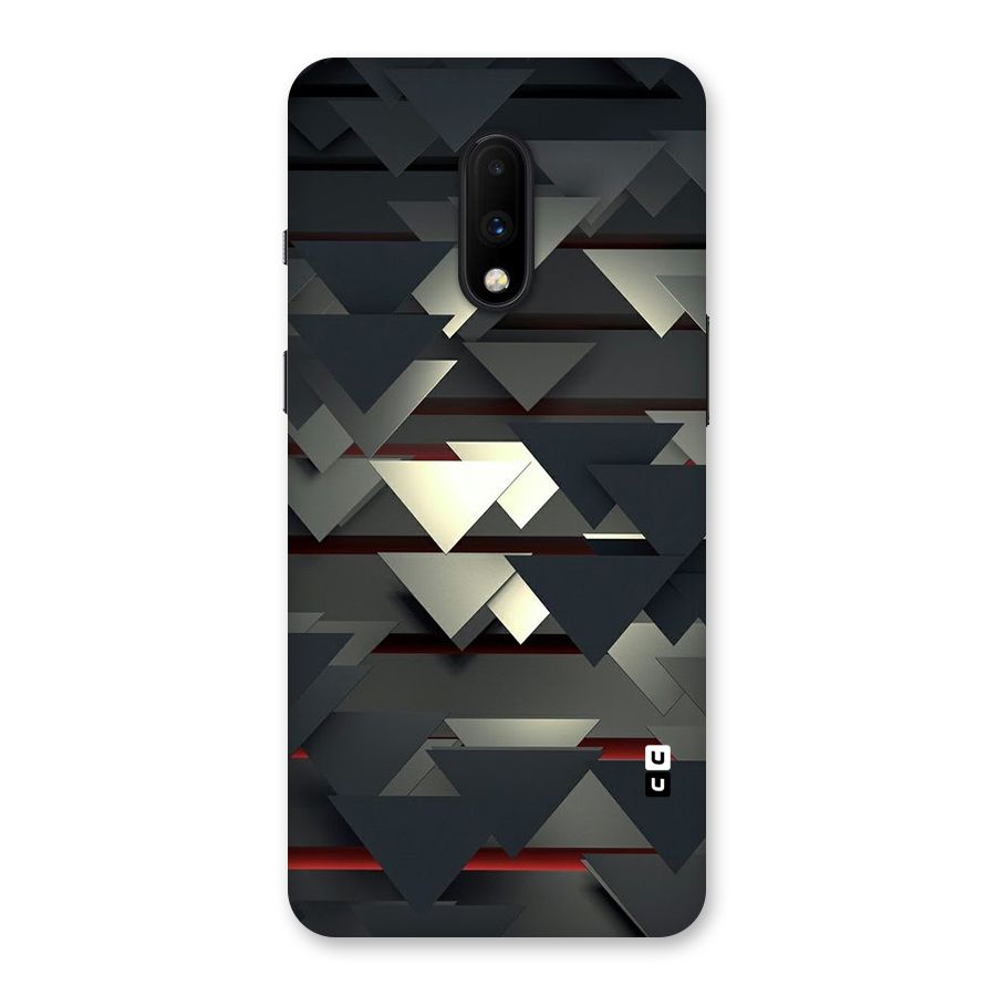 Classic Triangles Design Back Case for OnePlus 7