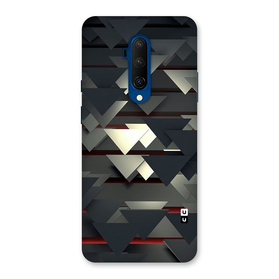 Classic Triangles Design Back Case for OnePlus 7T Pro