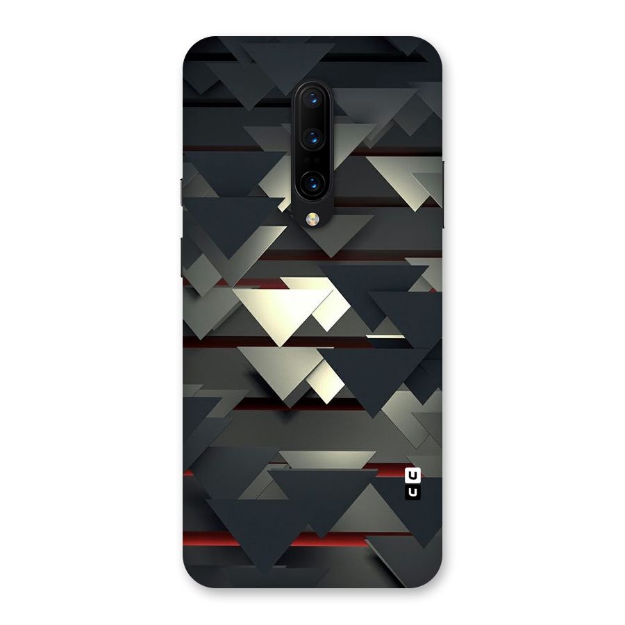 Classic Triangles Design Back Case for OnePlus 7 Pro