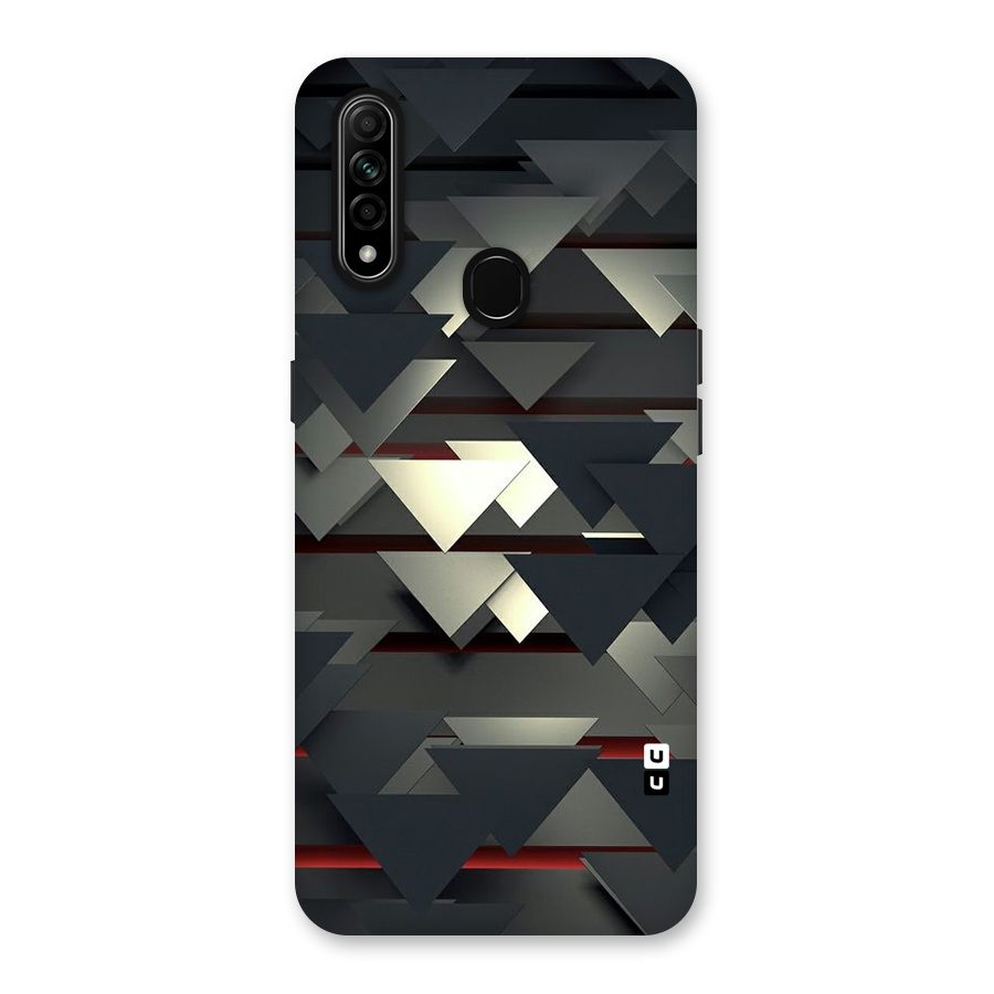 Classic Triangles Design Back Case for Oppo A31