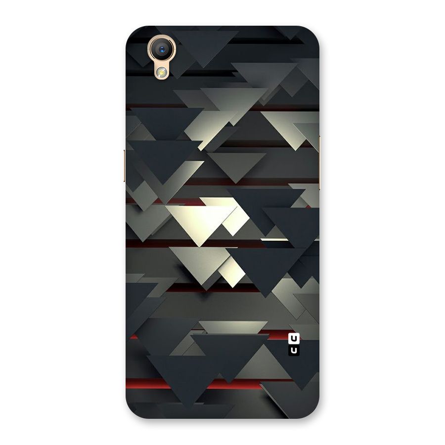 Classic Triangles Design Back Case for Oppo A37