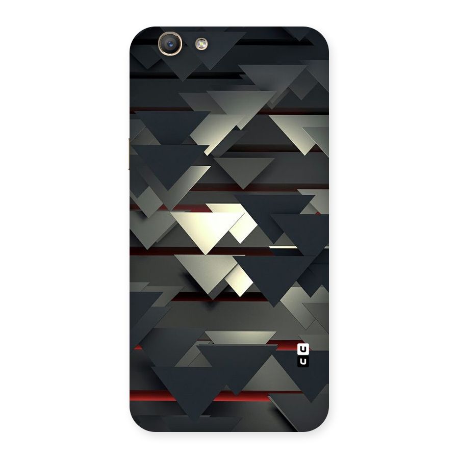 Classic Triangles Design Back Case for Oppo F1s