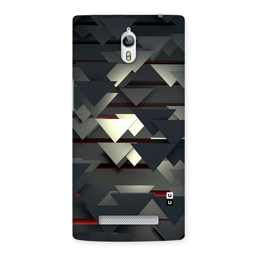 Classic Triangles Design Back Case for Oppo Find 7