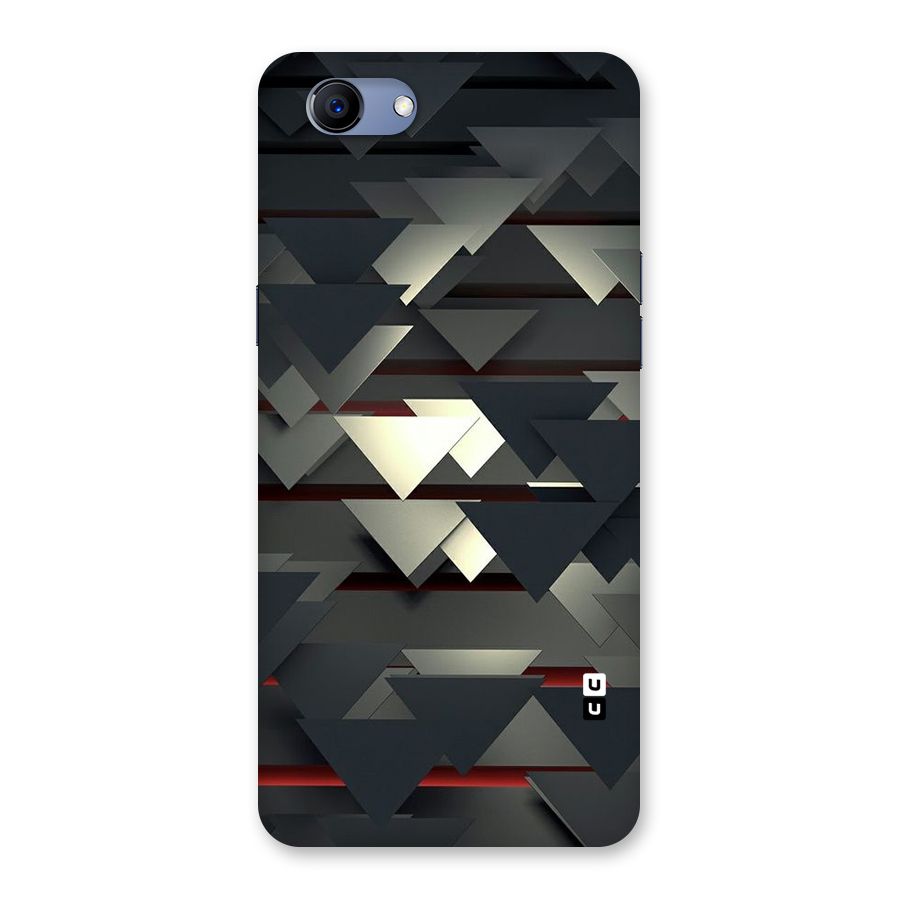 Classic Triangles Design Back Case for Oppo Realme 1