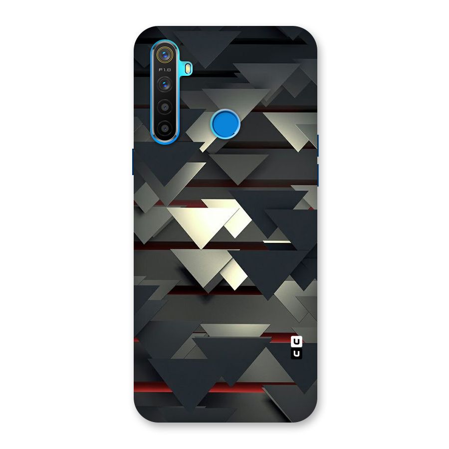 Classic Triangles Design Back Case for Realme 5s