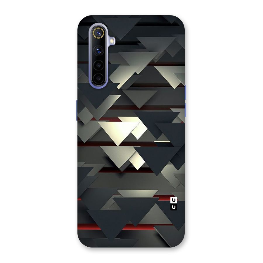 Classic Triangles Design Back Case for Realme 6i
