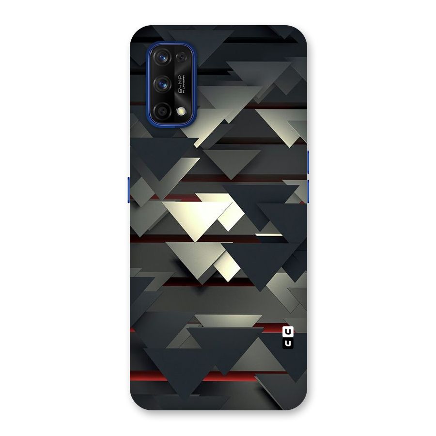 Classic Triangles Design Back Case for Realme 7 Pro