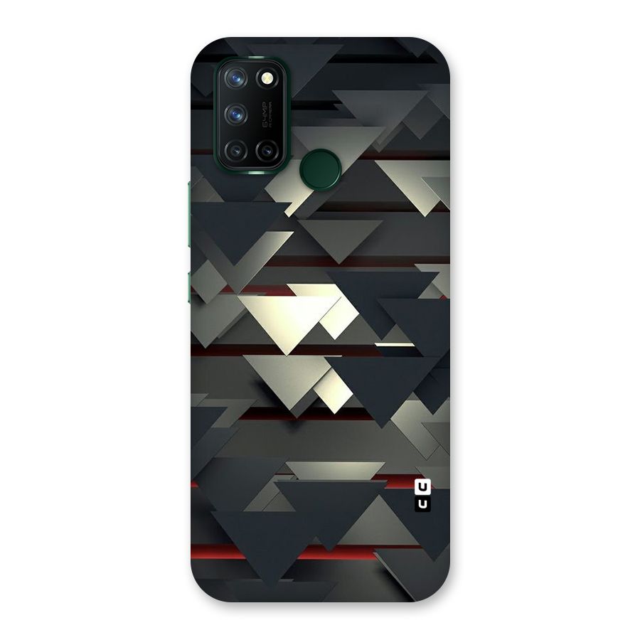 Classic Triangles Design Back Case for Realme 7i