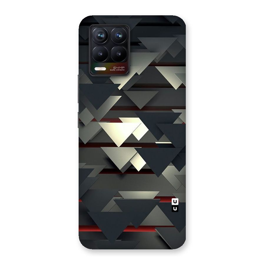 Classic Triangles Design Back Case for Realme 8