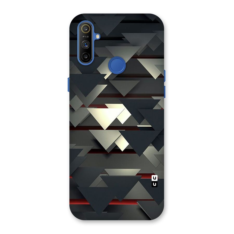 Classic Triangles Design Back Case for Realme Narzo 10A