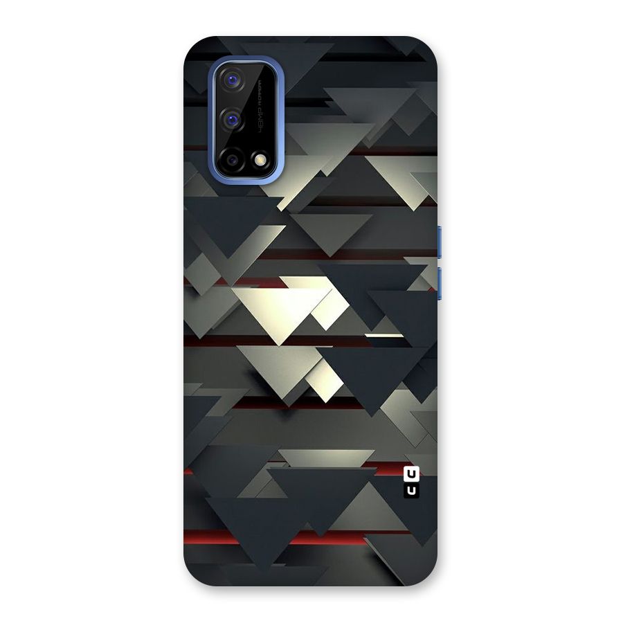 Classic Triangles Design Back Case for Realme Narzo 30 Pro