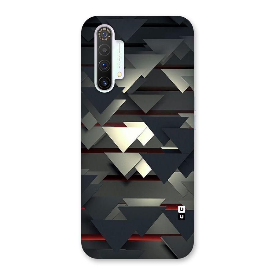 Classic Triangles Design Back Case for Realme X3