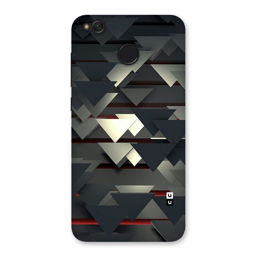 Classic Triangles Design Back Case for Redmi 4