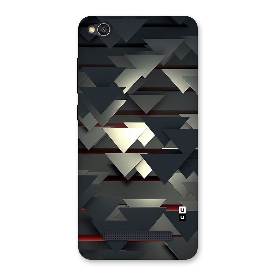 Classic Triangles Design Back Case for Redmi 4A