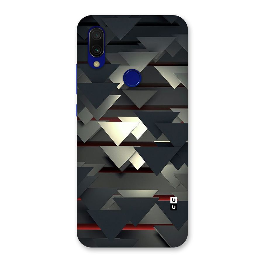 Classic Triangles Design Back Case for Redmi 7
