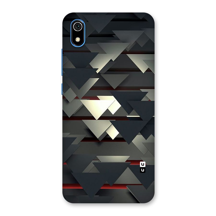 Classic Triangles Design Back Case for Redmi 7A
