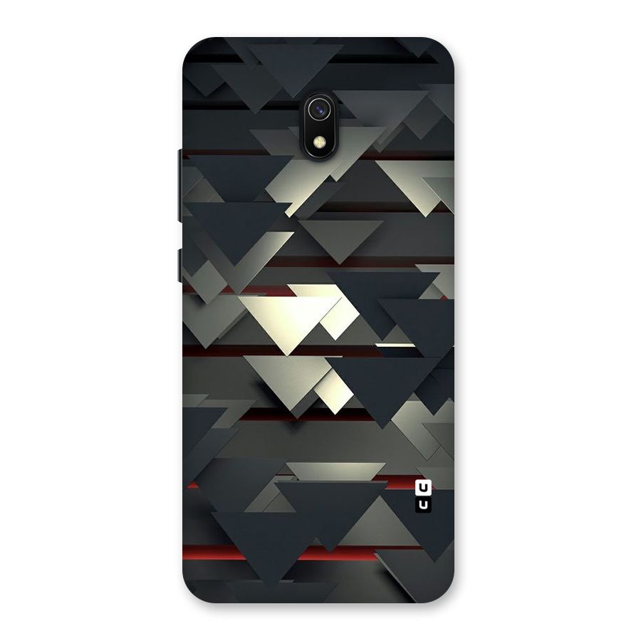 Classic Triangles Design Back Case for Redmi 8A