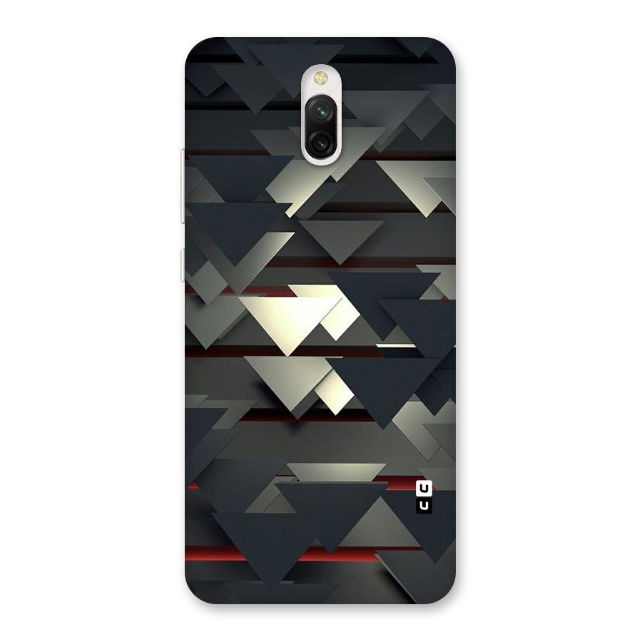 Classic Triangles Design Back Case for Redmi 8A Dual