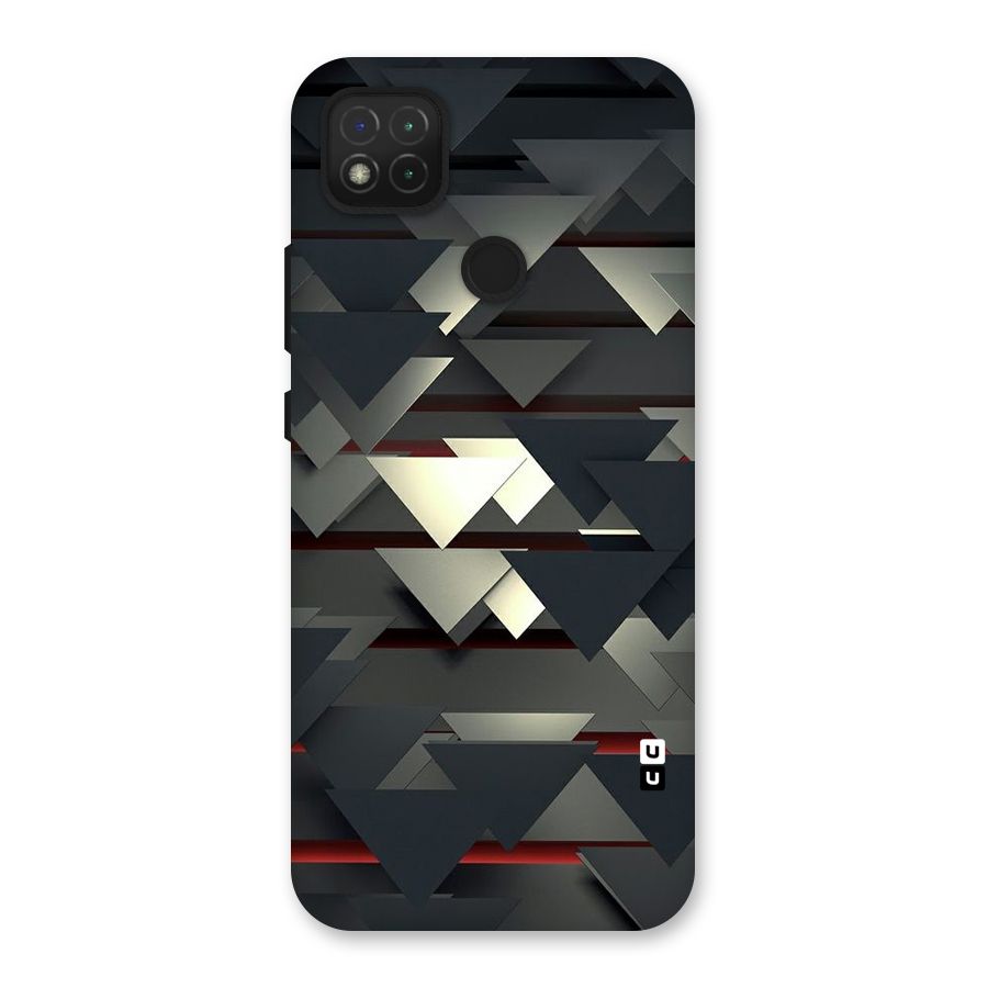 Classic Triangles Design Back Case for Redmi 9C