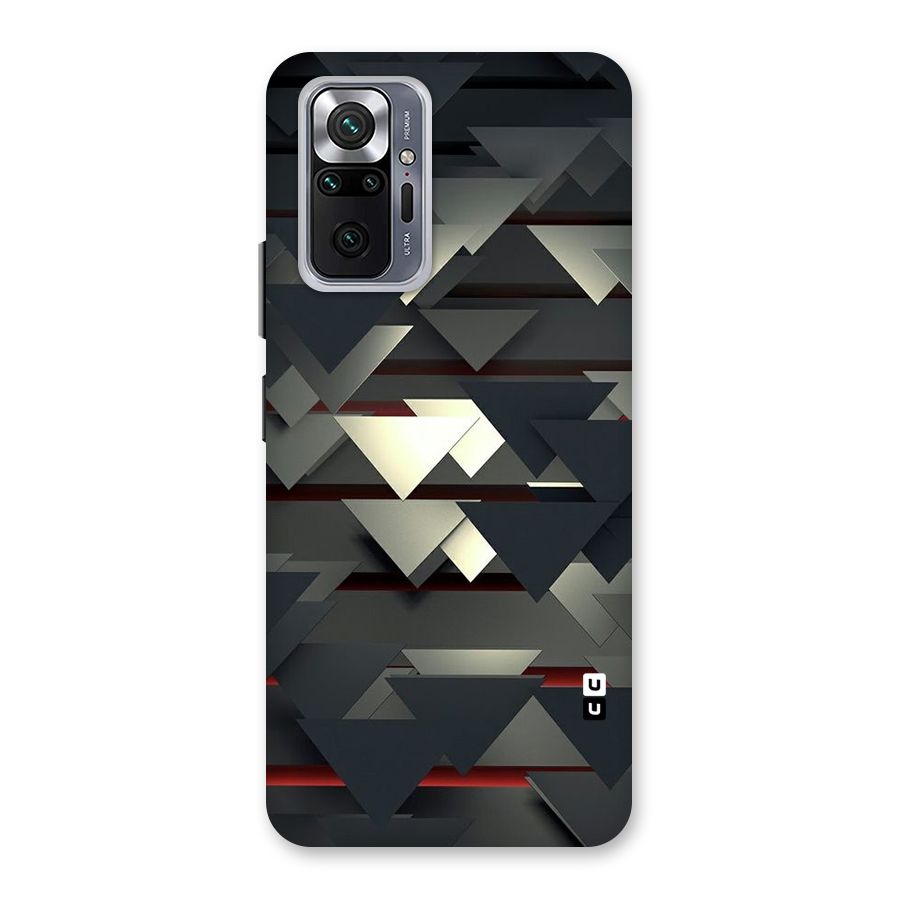 Classic Triangles Design Back Case for Redmi Note 10 Pro Max